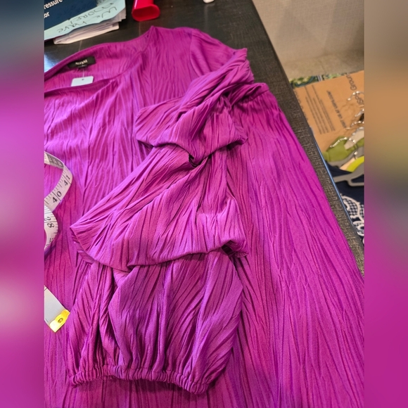 Alfani Vibrant Purple Women's Blouse - Picture 8 of 10